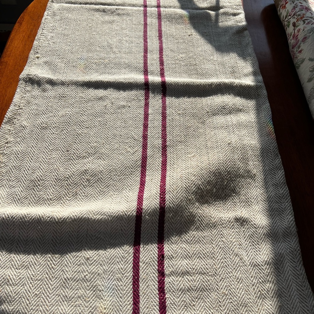 Vintage grain sack.